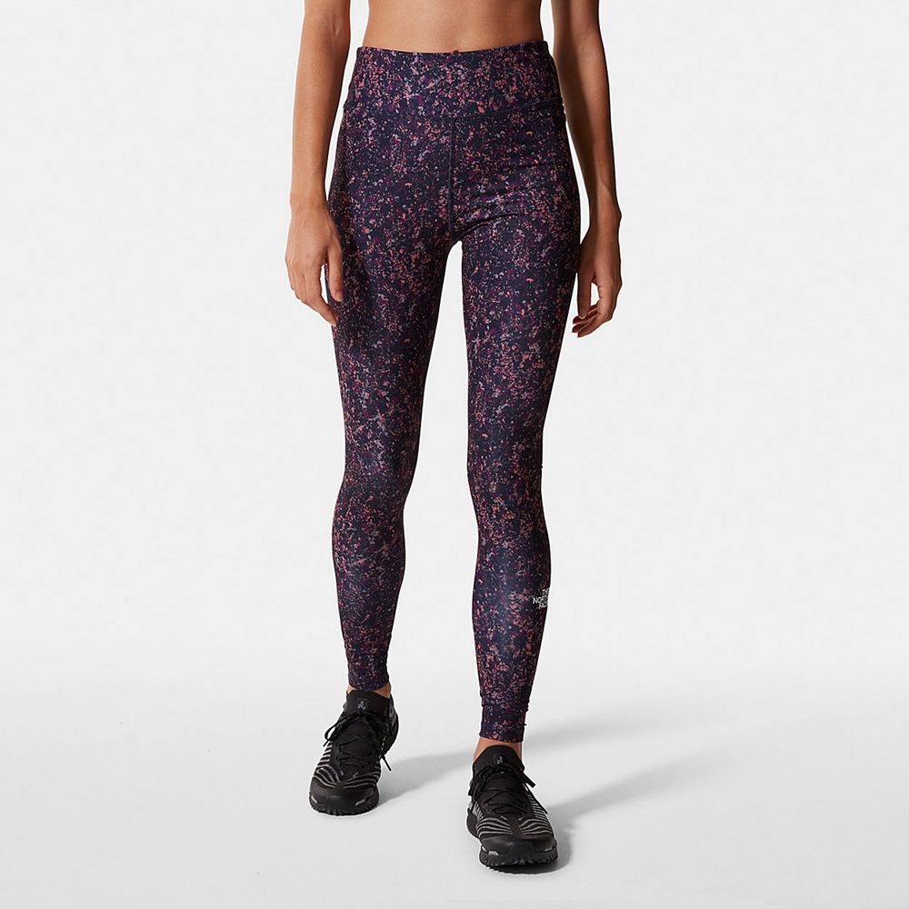 The North Face Leggings Womens Australia - The North Face High-Waisted Burgundy Hiking (AYS-540932)